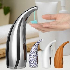 Shop&More 300ml Automatic Soap Dispenser Auto Sensor Liquid Smart Hand Washer Bathroom
