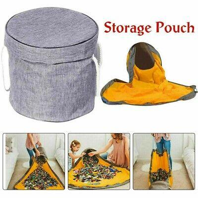 Shop&More    2 in 1 Kids Baby Toy Storage Bag Play Mat Container Portable Organizer Rug Tidy