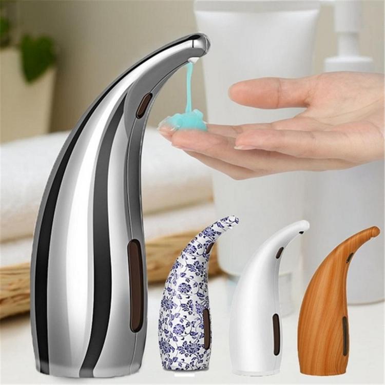 Shop&More 300ml Automatic Soap Dispenser Auto Sensor Liquid Smart Hand Washer Bathroom